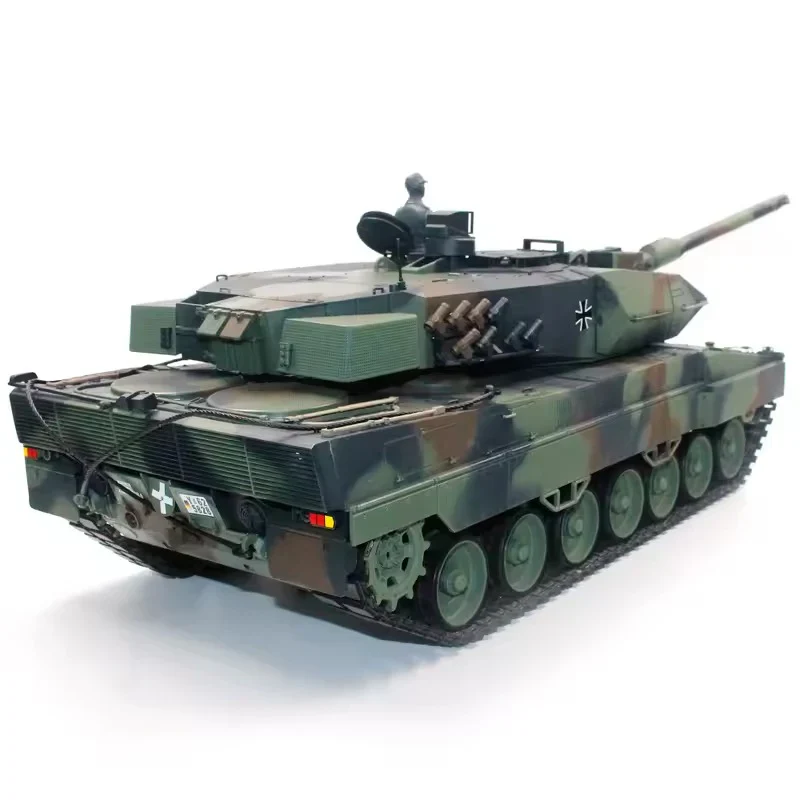 Heng Long® 1/16 RC Battle Tank Leopard 2A6 – Upgrade Edition – Metal Gearbox, Infrared Battle & Real Sound Effects - Image 5