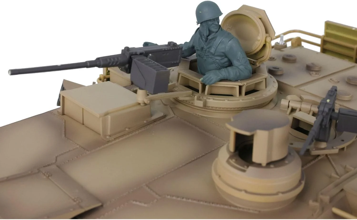 Heng Long® 1/16 RC Tank U.S.A M1A2 Abrams – Upgrade Edition – Metal Gearbox, Infrared Battle & Real Sound Effects - Image 4