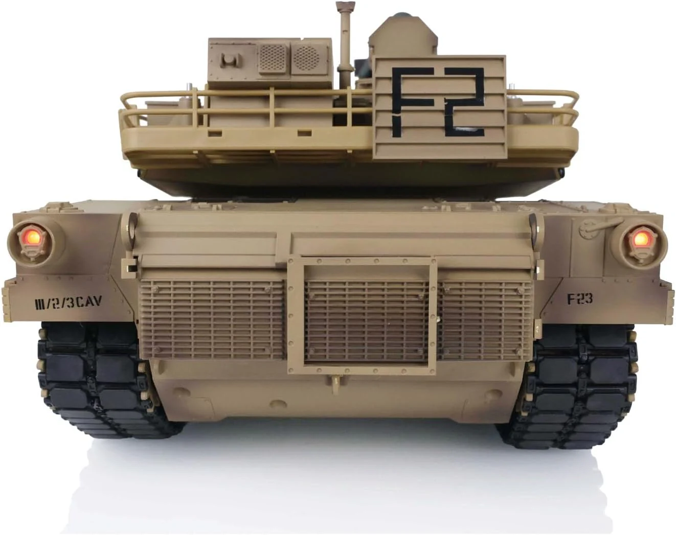 Heng Long® 1/16 RC Tank U.S.A M1A2 Abrams – Upgrade Edition – Metal Gearbox, Infrared Battle & Real Sound Effects - Image 7
