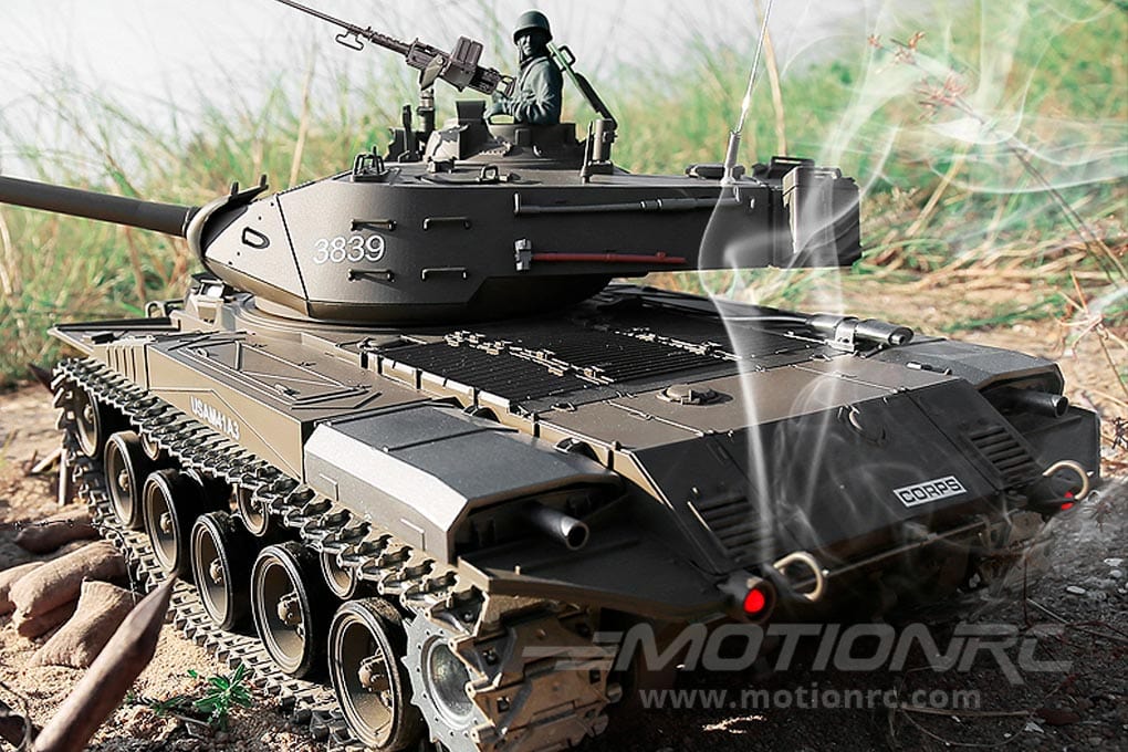 Heng Long 1/16 M41 Walker Bulldog RC Tank Upgrade Edition RTR - Image 7