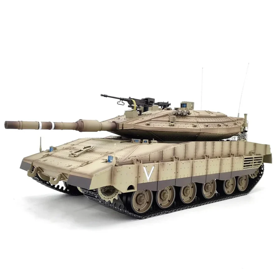 Heng Long® 1/16 RC Battle Tank Merkava MK IV – Upgrade Edition – Metal Gearbox, Infrared Battle, Real Sound & BB Shooting - Image 2