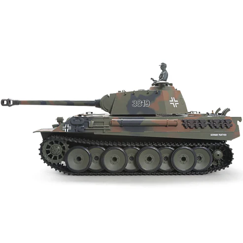 Heng Long® 1/16 RC Battle Tank Panther V – Upgrade Edition – Metal Gearbox, Infrared Battle & Real Sound Effects - Image 3