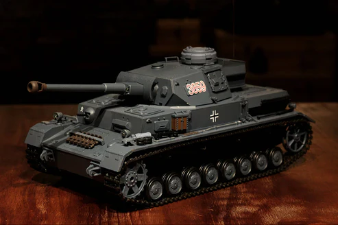 Heng Long® 1/16 RC Battle Tank Panzer IV F2 Type – Upgrade Edition – Metal Gearbox, Infrared Battle & Real Sound Effects - Image 3