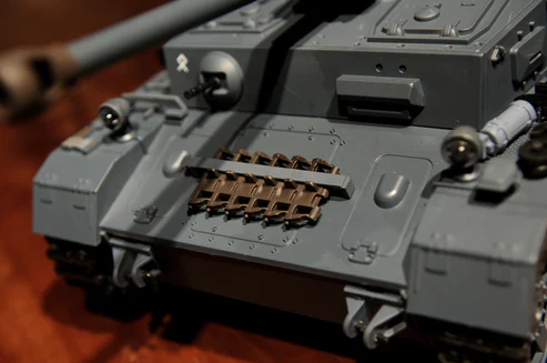 Heng Long® 1/16 RC Battle Tank Panzer IV F2 Type – Upgrade Edition – Metal Gearbox, Infrared Battle & Real Sound Effects - Image 4