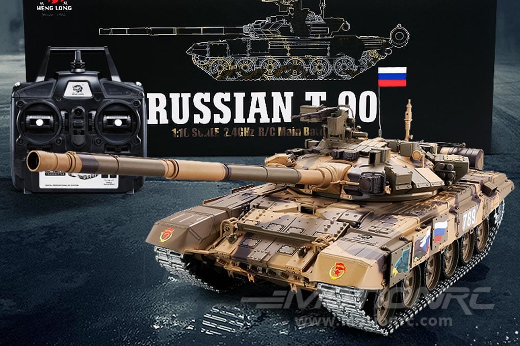 Heng Long 1/16 Russian T-90 RC Tank Upgrade Edition RTR - Image 12