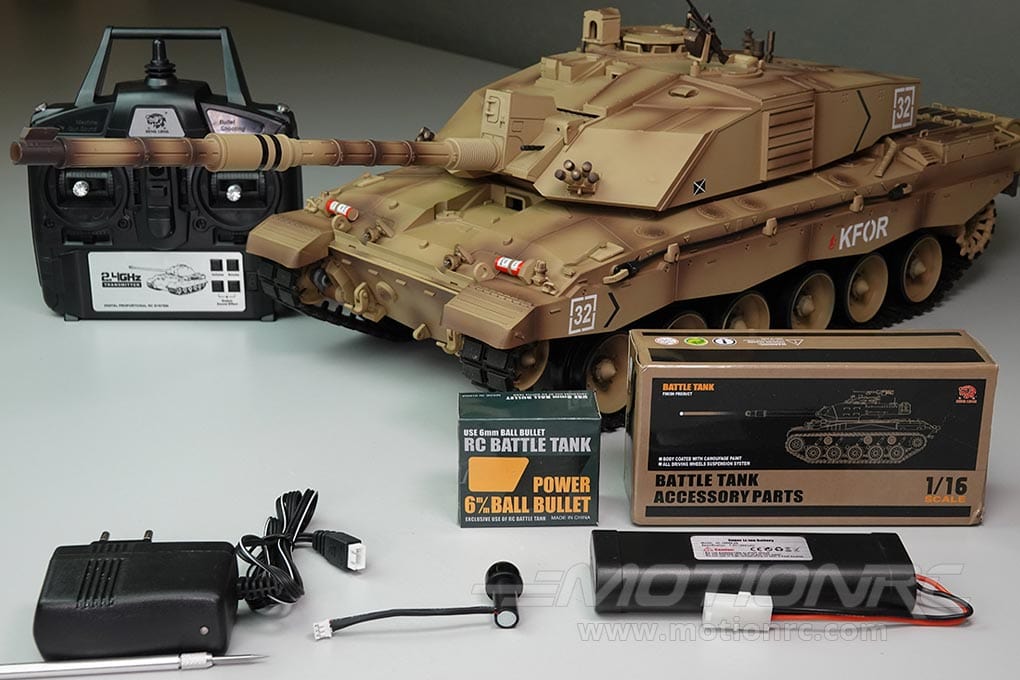 Heng Long 1/16 UK Challenger II RC Tank Upgrade Edition RTR - Image 5