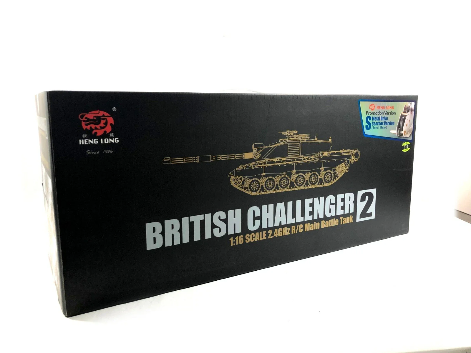 Heng Long 1/16 UK Challenger II RC Tank Upgrade Edition RTR - Image 6