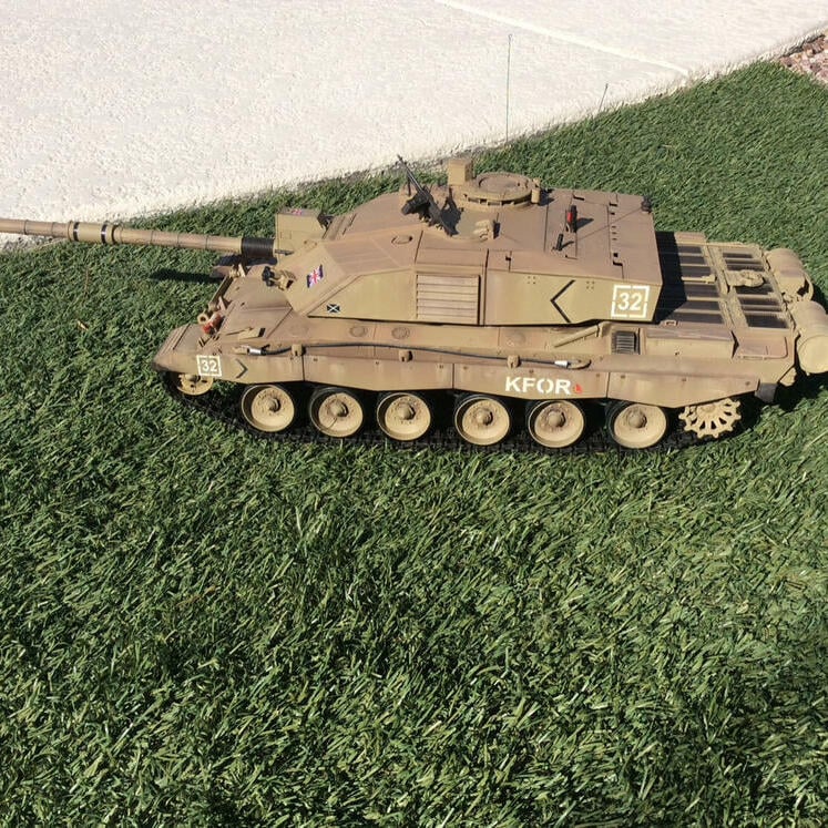 Heng Long 1/16 UK Challenger II RC Tank Upgrade Edition RTR - Image 8