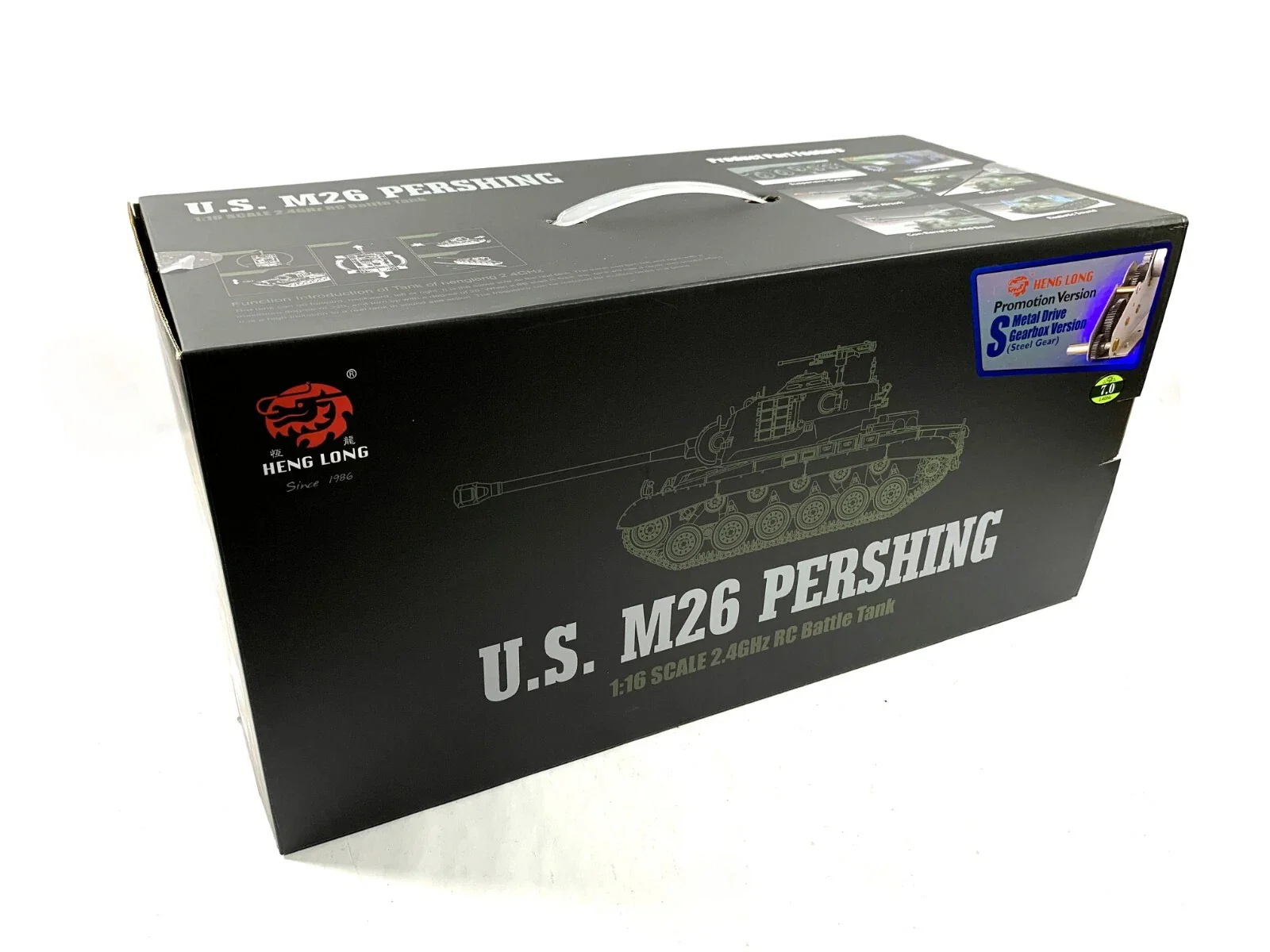 Heng Long 1/16 U.S. M26 Pershing RC Tank Upgrade Edition RTR - Image 10