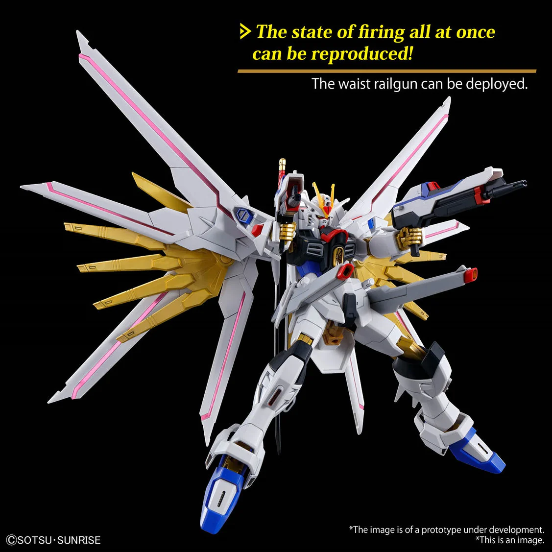 HG 1/144 MIGHTY STRIKE FREEDOM GUNDAM - Image 4