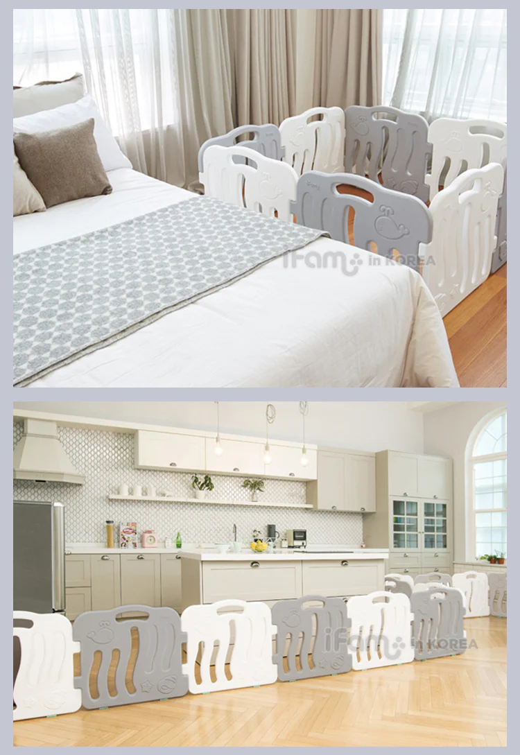 IFAM Shell baby room (Grey4+White5+1Door) 10pc - Image 2
