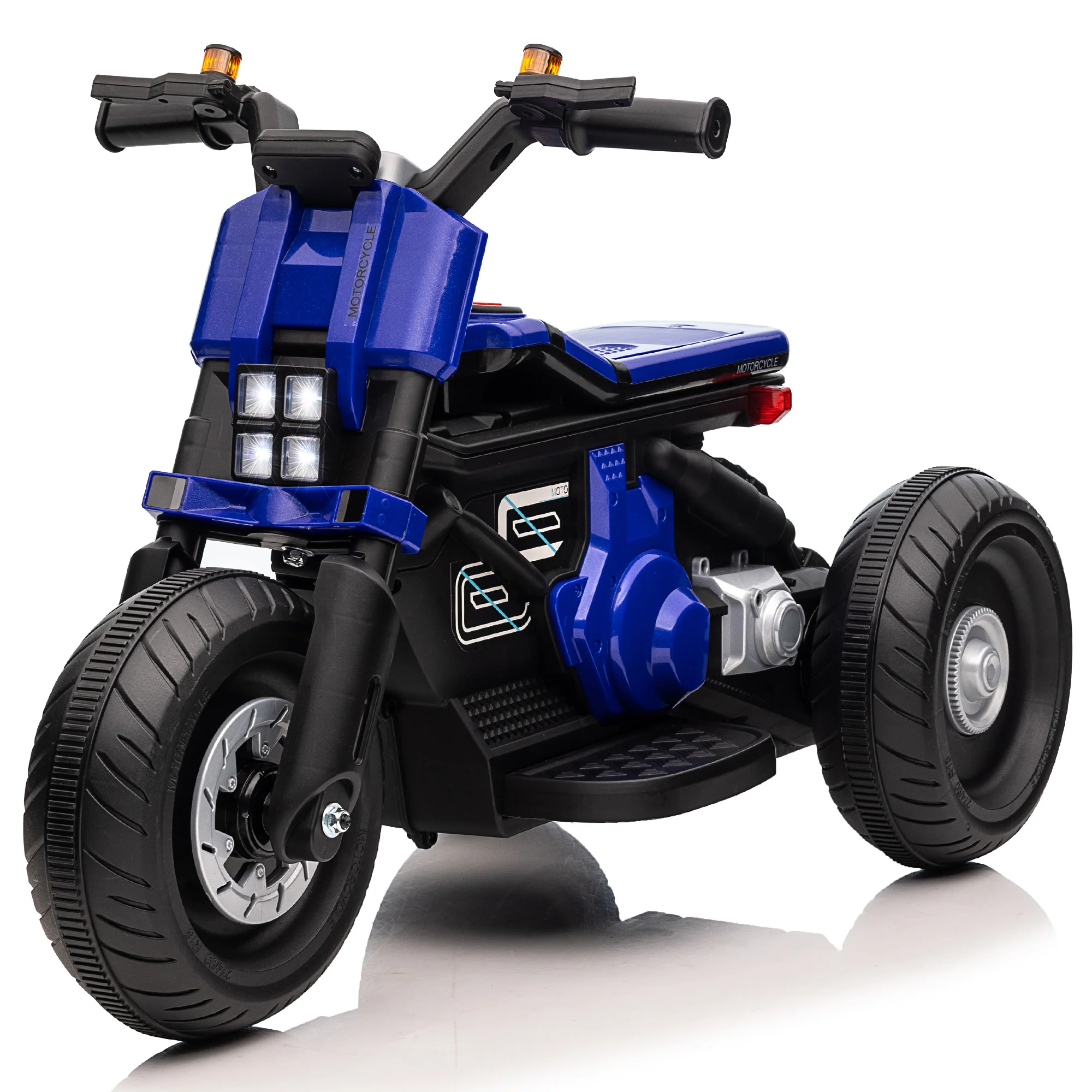 Kids Motorcycle 6V with 3 Wheels, Realistic Lights and Sound - Image 8