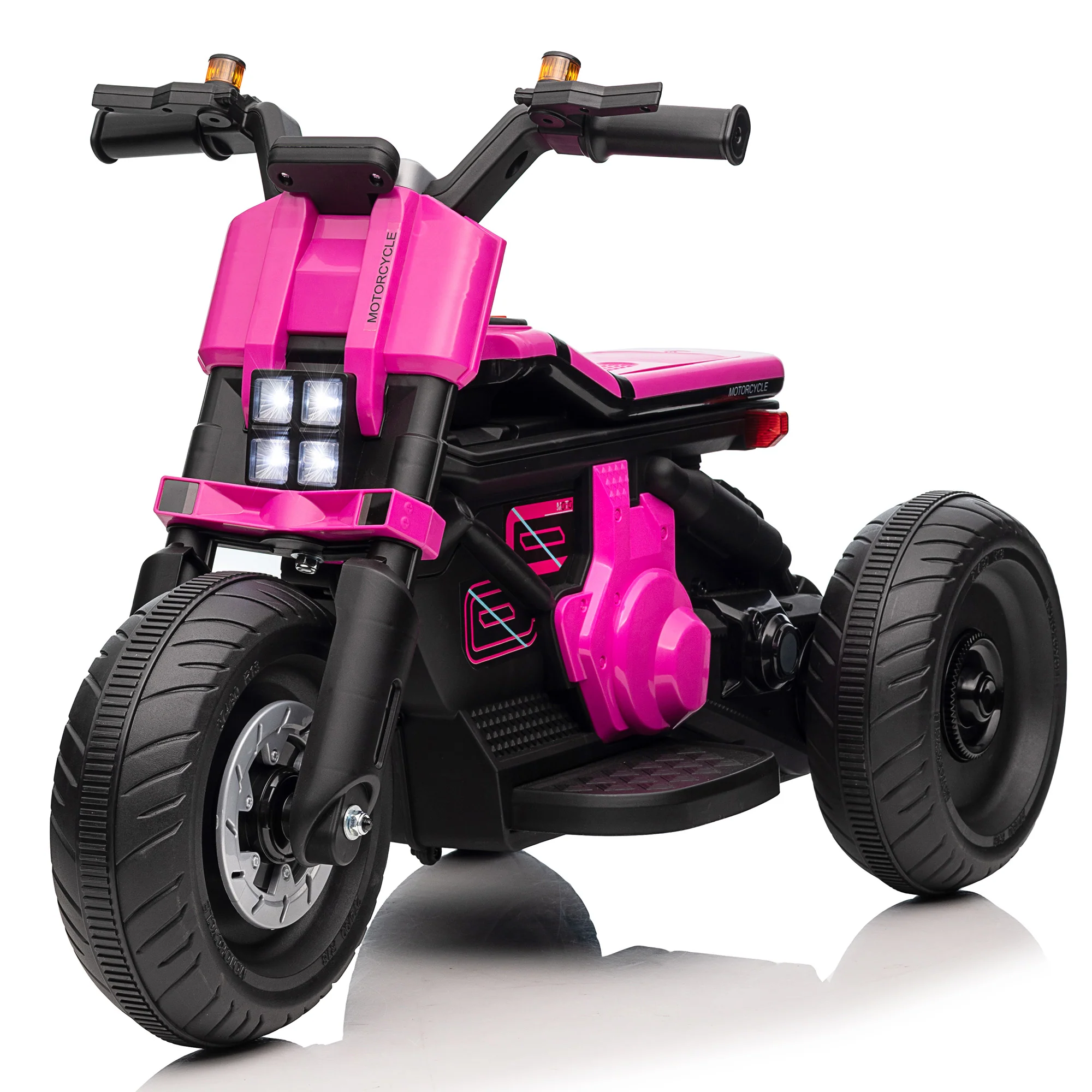 Kids Motorcycle 6V with 3 Wheels, Realistic Lights and Sound - Image 9