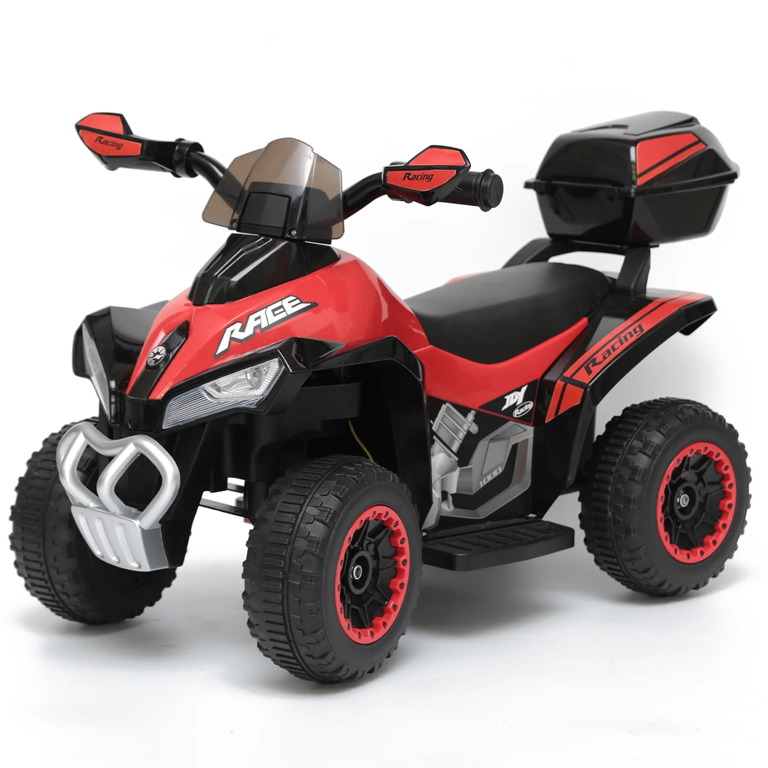 VOLTZ TOYS Kids Ride-On ATV Quad – 6V Battery Electric Four-Wheeler with LED Lights, Storage, 3KM/H, Ages 18+ Months - Image 2