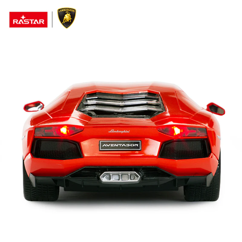 Lamborghini Aventador LP700-4 RC Car 1/14 Scale Licensed Remote Control Toy Car with Working Lights by Rastar - Image 3