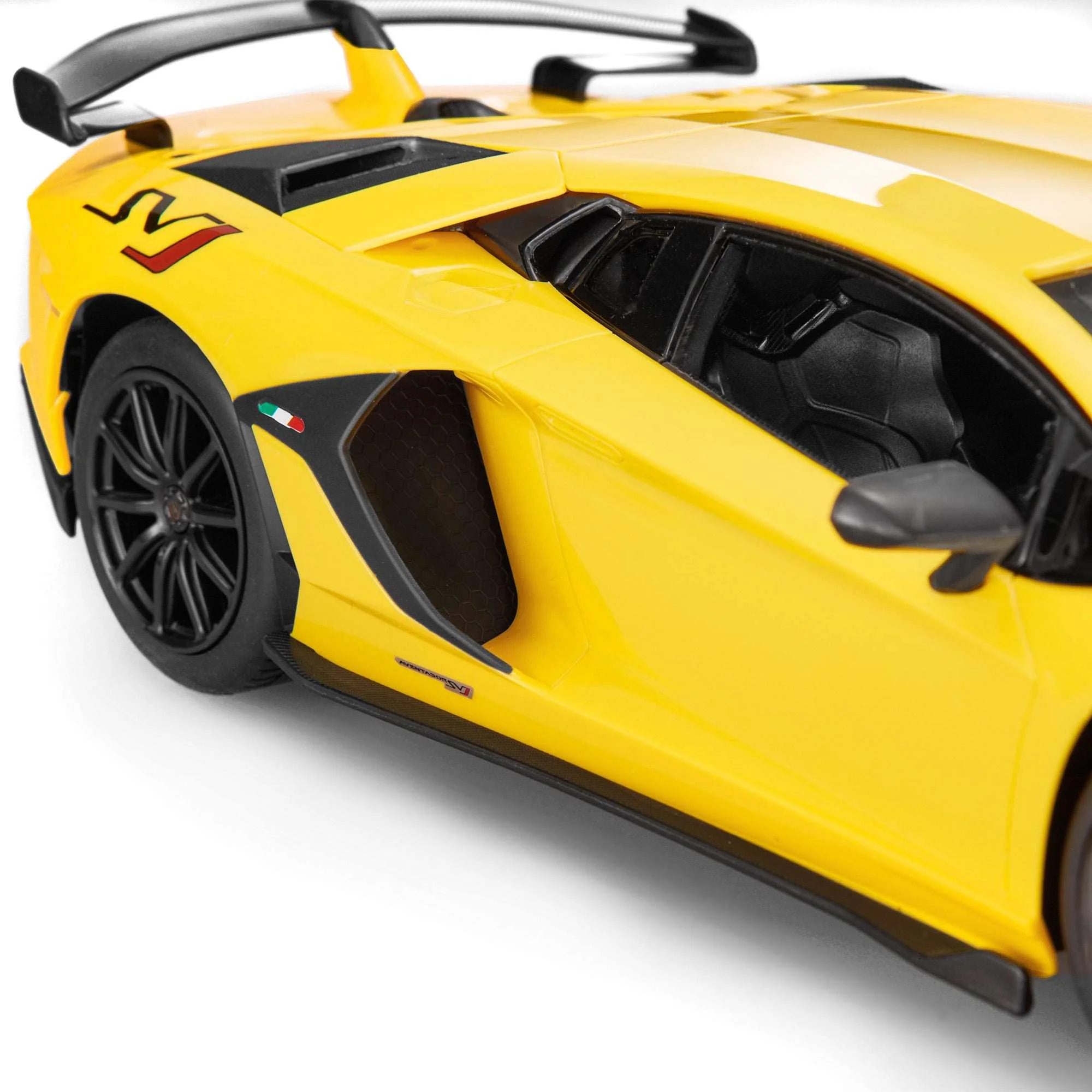 Lamborghini Aventador SVJ RC Car 1/14 Scale Licensed Remote Control Toy Car with Working Lights, Rastar - Image 7