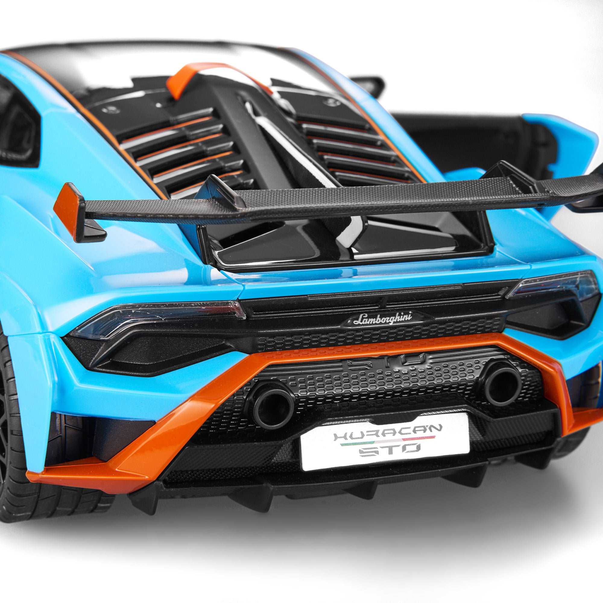 Lamborghini Huracan STO RC Car 1/14 Scale Licensed Remote Control Toy Car with Open Doors and Working Lights by Rastar - Image 13