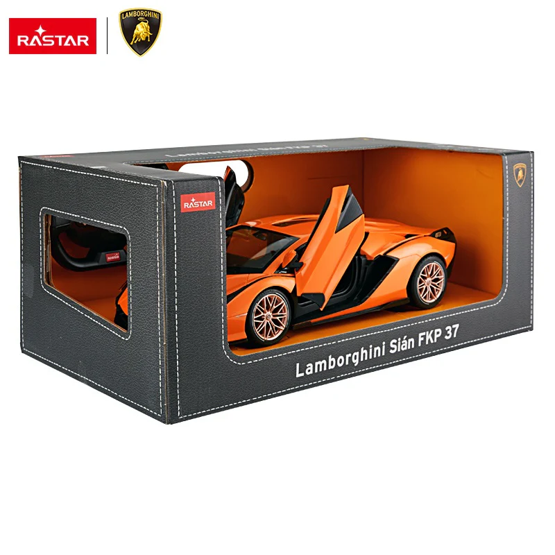 Lamborghini SIAN FKP 37 RC Car 1/14 Scale Licensed Remote Control Toy Car with Open Doors and Working Lights by Rastar - Image 5
