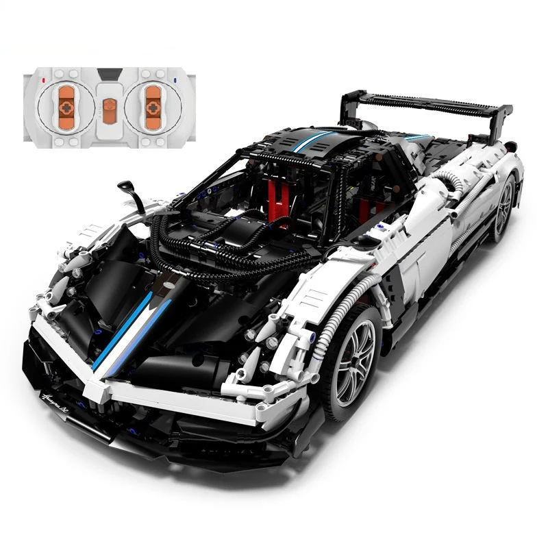 Pagani Huayra BC Roadster 1/8 Licensed Building Kit/Assemble Remote Control Car by RASTAR, 97900 - Image 2