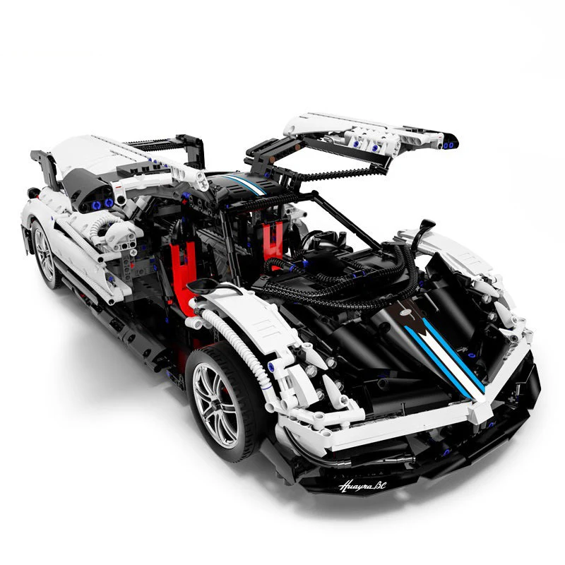Pagani Huayra BC Roadster 1/8 Licensed Building Kit/Assemble Remote Control Car by RASTAR, 97900 - Image 3