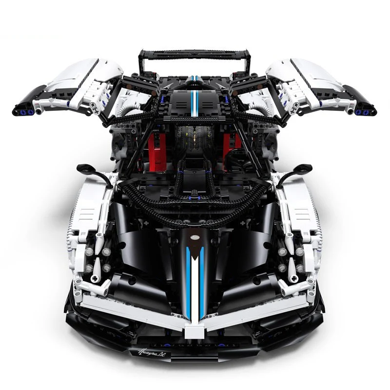 Pagani Huayra BC Roadster 1/8 Licensed Building Kit/Assemble Remote Control Car by RASTAR, 97900 - Image 4