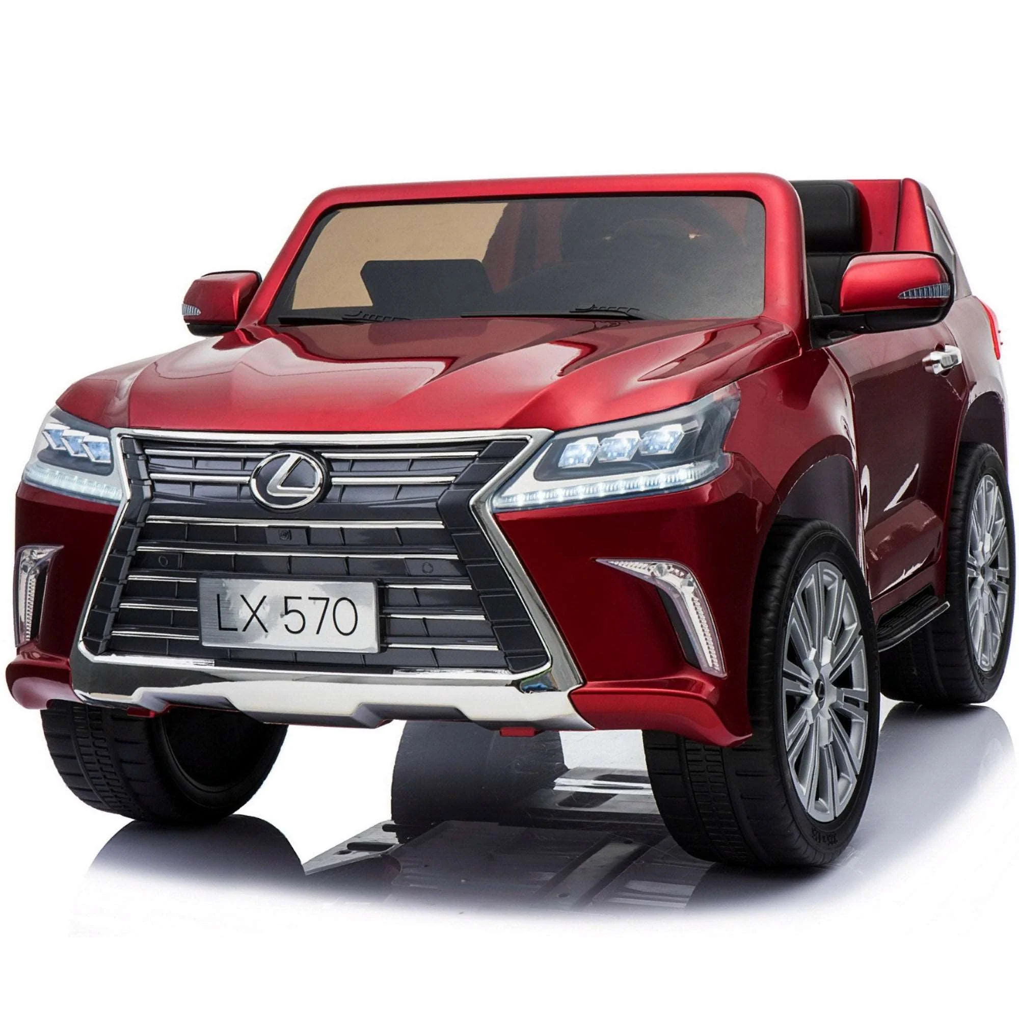 Lexus LX570 12V 2 Seater Ride on Car with Remote Control and Leather Seat, Licensed - Image 2