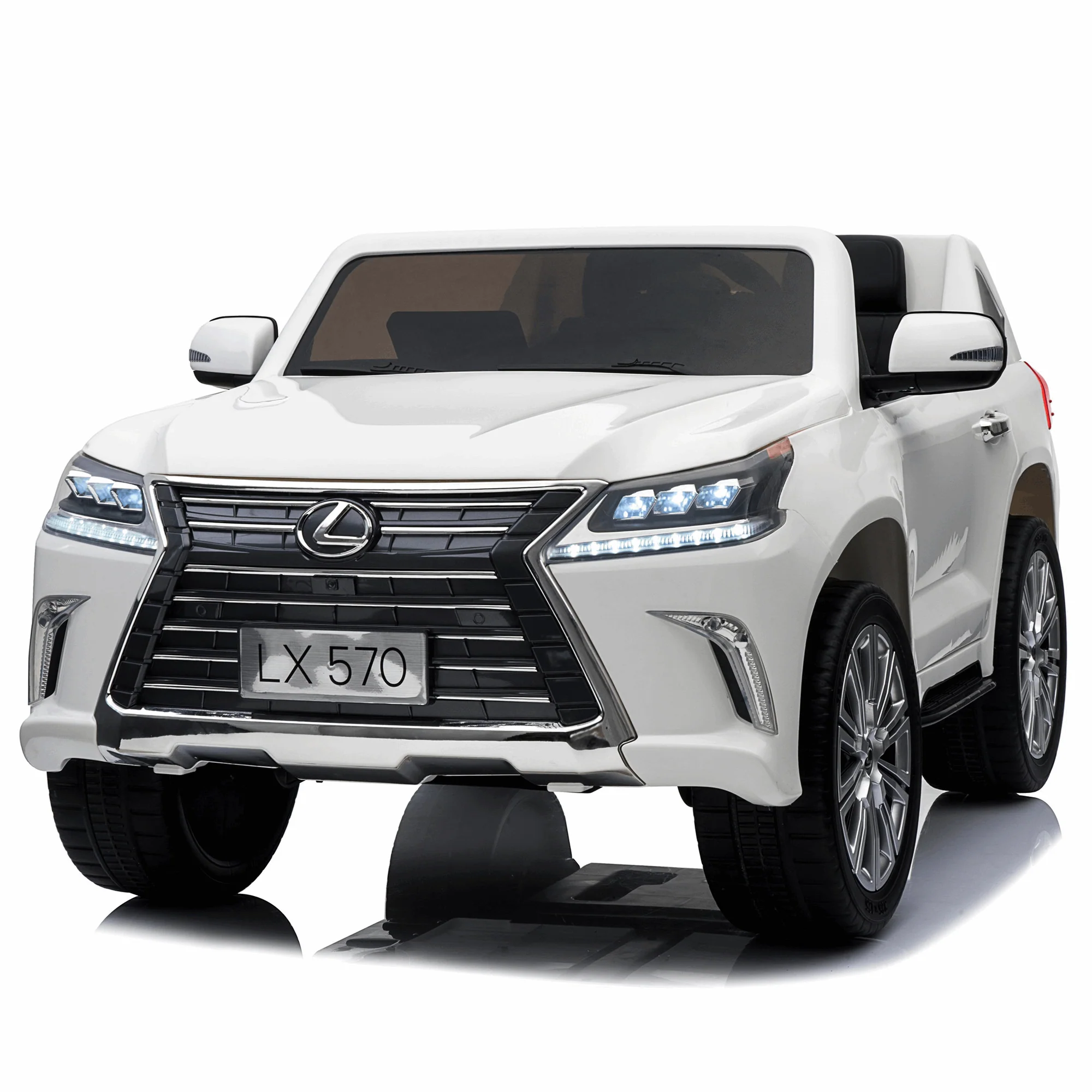 Lexus LX570 12V 2 Seater Ride on Car with Remote Control and Leather Seat, Licensed - Image 6
