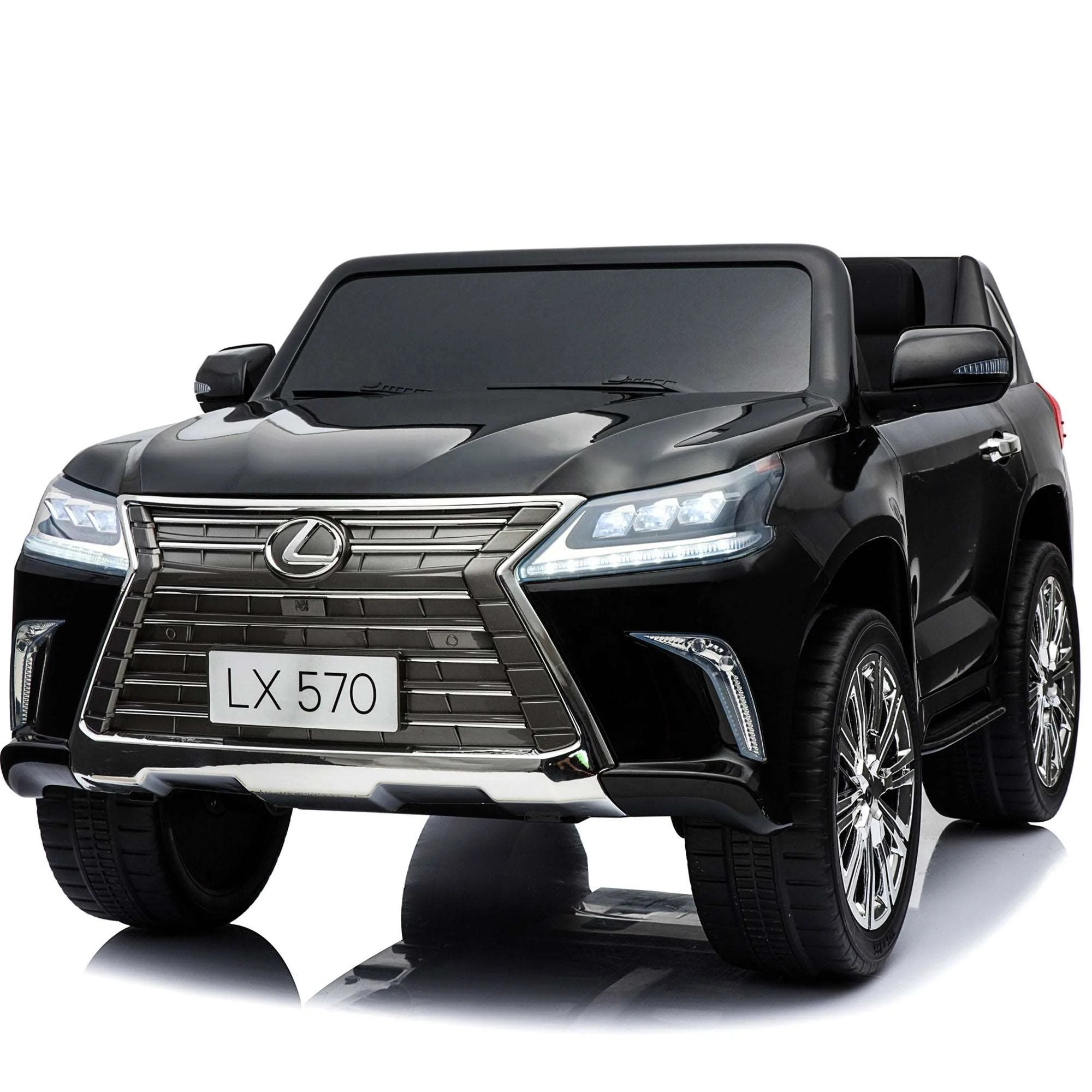 Lexus LX570 12V 2 Seater Ride on Car with Remote Control and Leather Seat, Licensed - Image 7