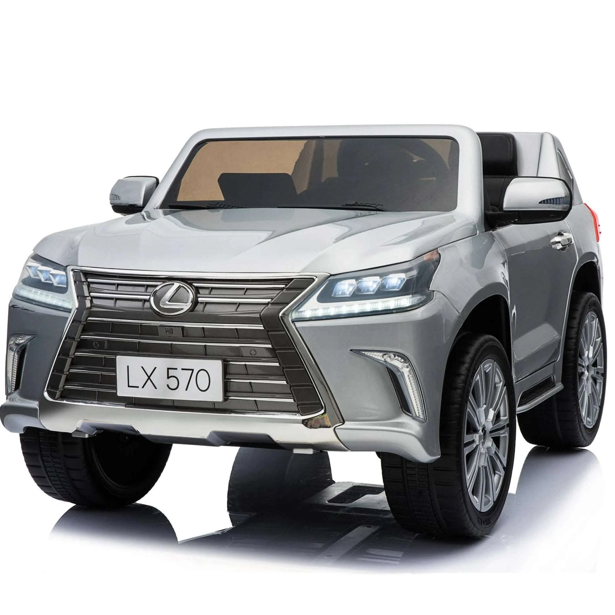 Lexus LX570 12V 2 Seater Ride on Car with Remote Control and Leather Seat, Licensed - Image 8