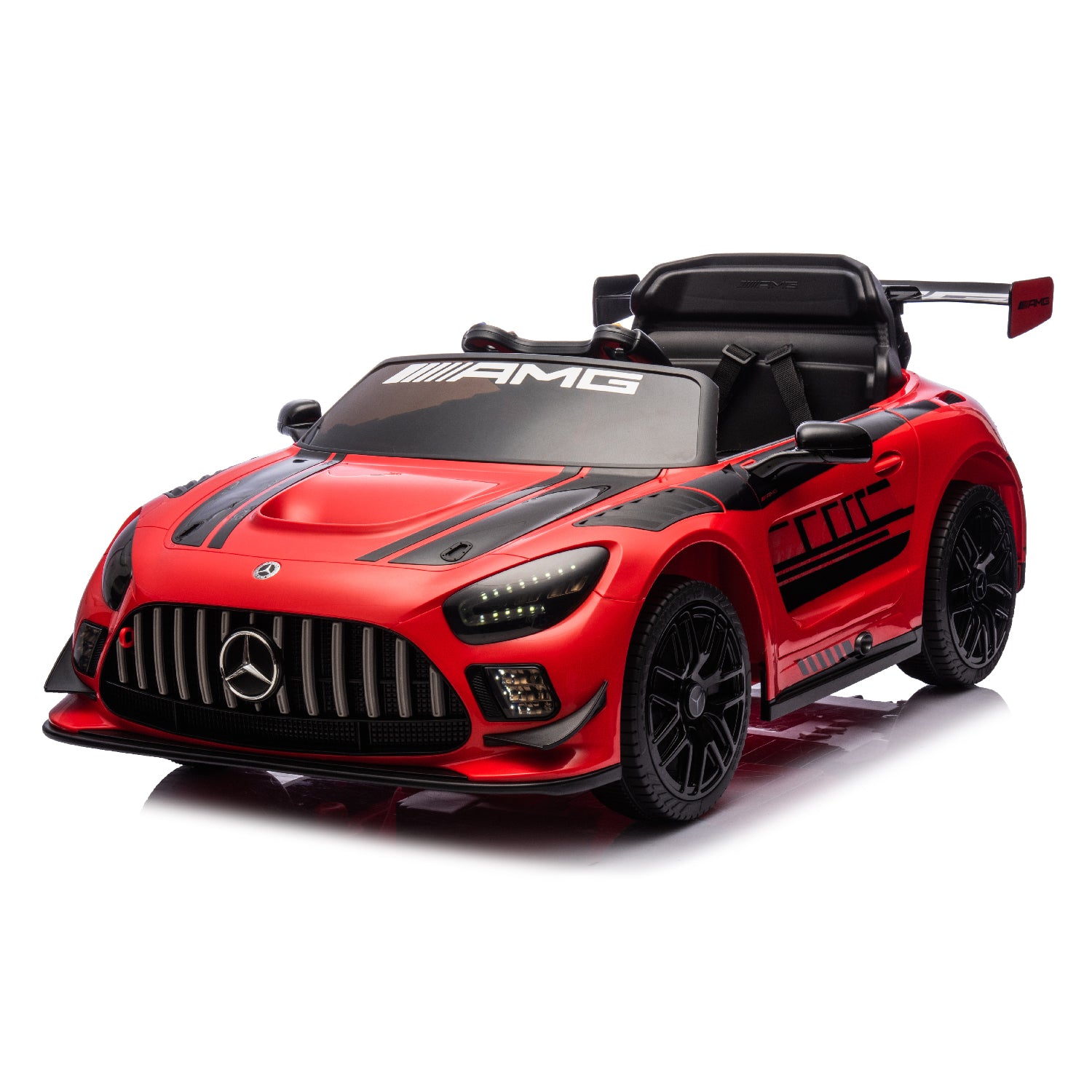 Licensed Mercedes-AMG GT3 24V Kids Ride-On Car with Remote - Image 12