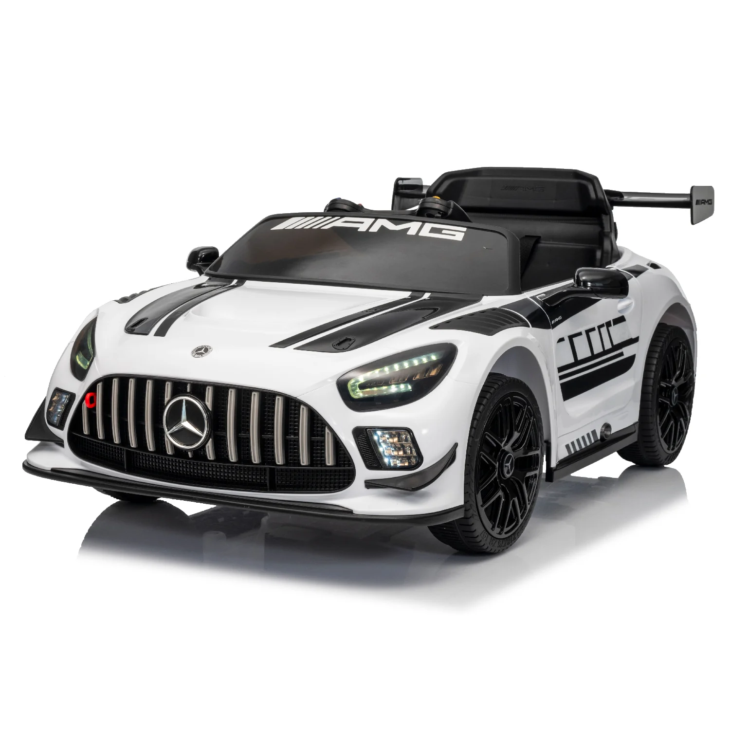 Licensed Mercedes-AMG GT3 24V Kids Ride-On Car with Remote - Image 13