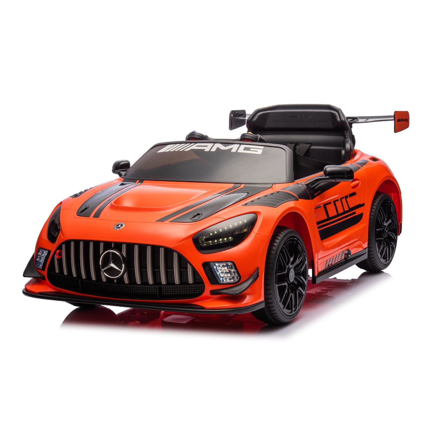 Licensed Mercedes-AMG GT3 24V Kids Ride-On Car with Remote - Image 14