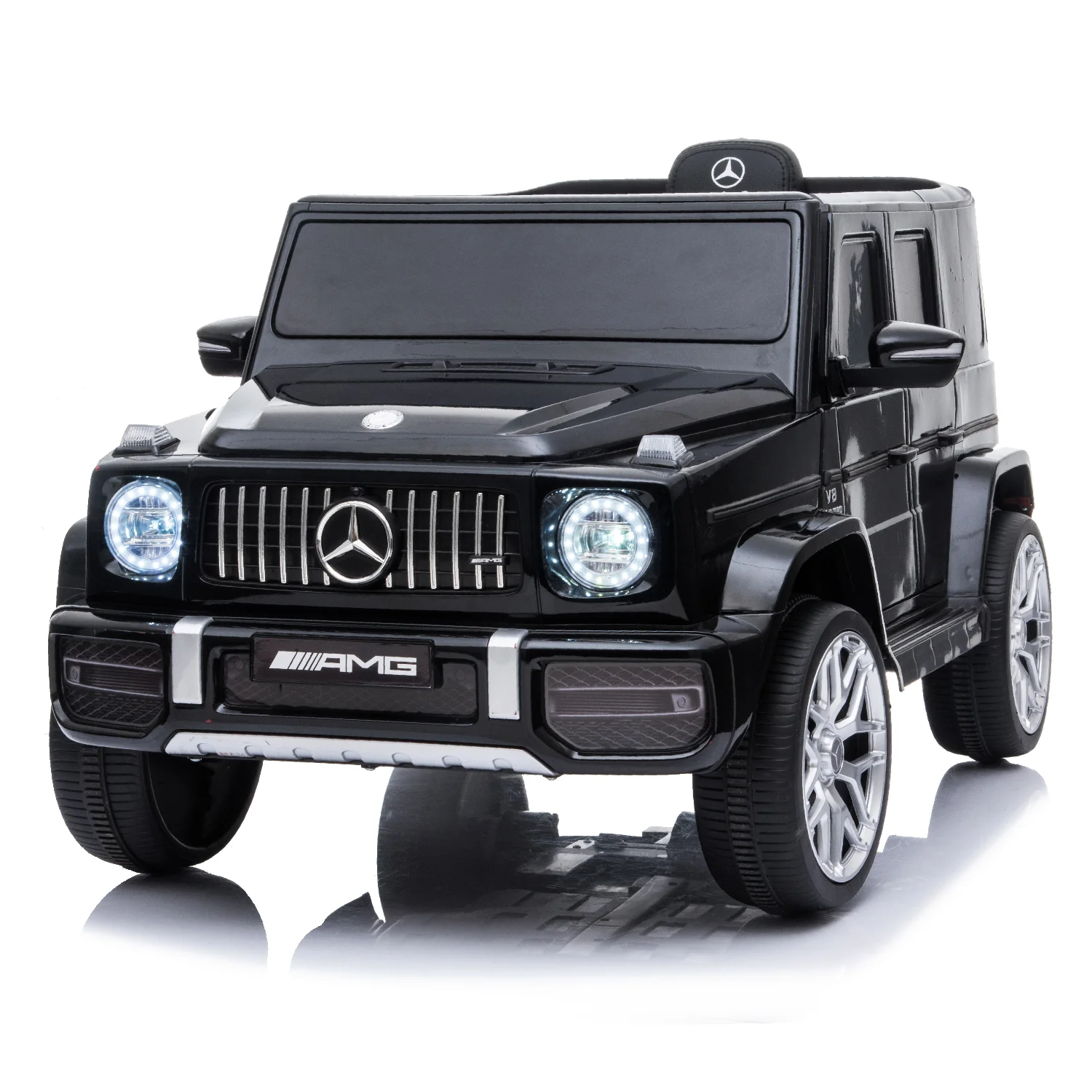 Mercedes-Benz AMG G63 12V Ride on Car with Remote Control and Leather Seat, Licensed - Image 12