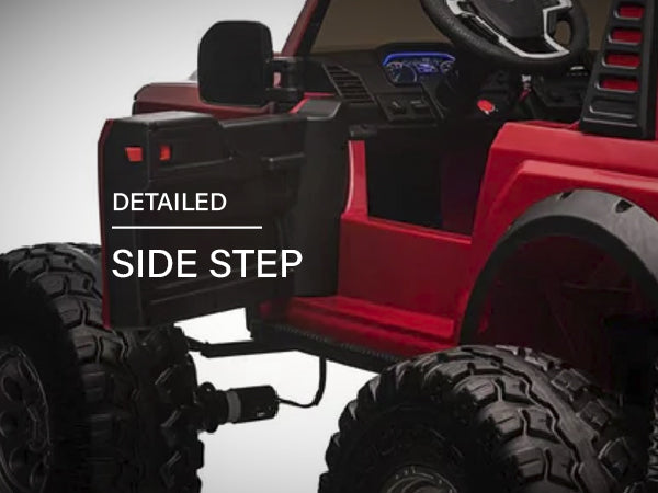 Ford Super Duty F450 Monster Lifted 2 Seaters 24V Ride-on Truck with Big EVA Tires, Remote Control, Licensed - Image 7
