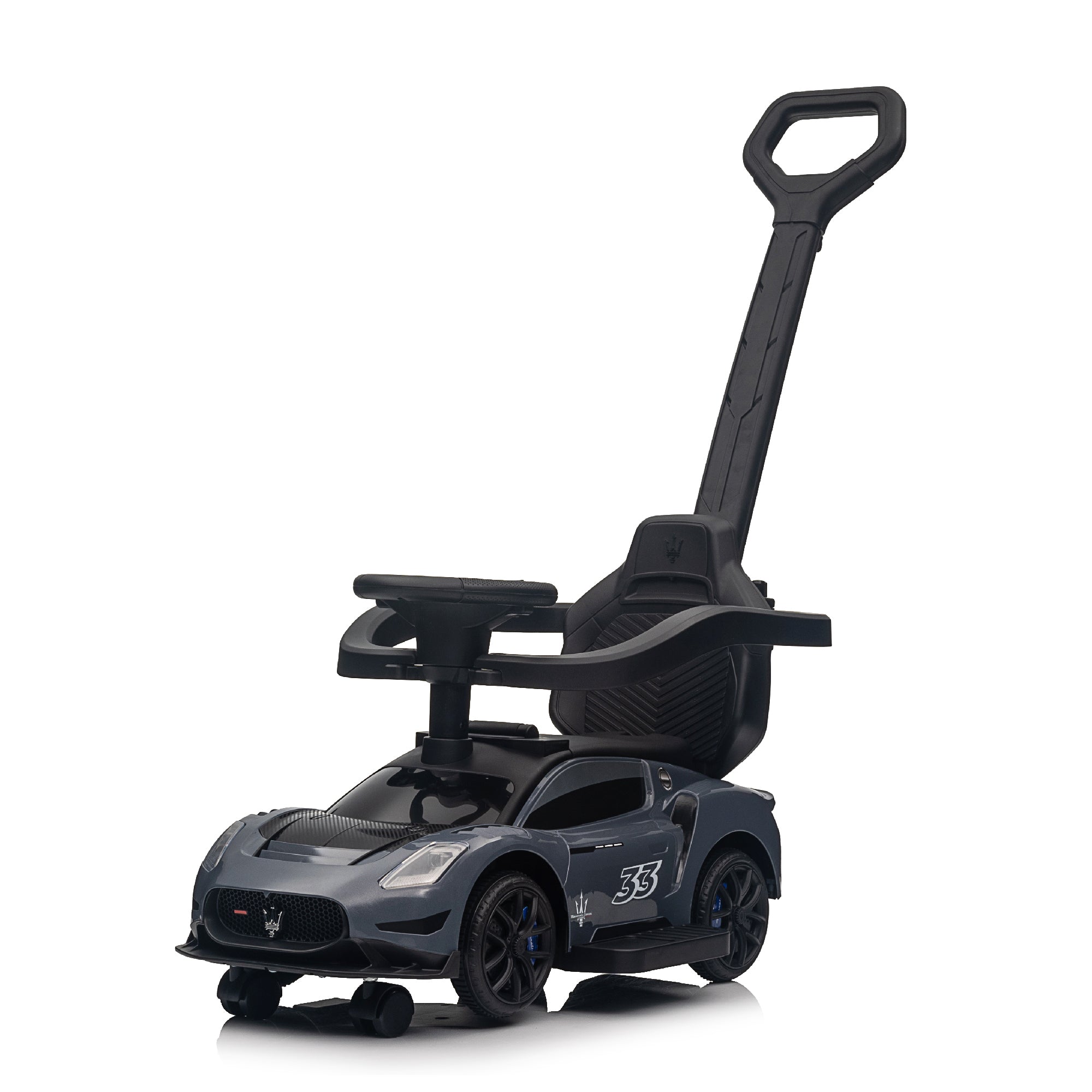 Maserati Push Car Pedal Ride On Car with Music and Lights, Licensed - Image 10