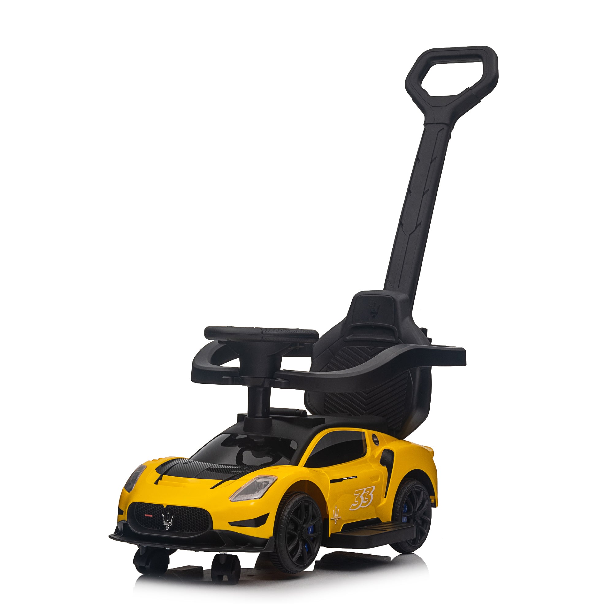 Maserati Push Car Pedal Ride On Car with Music and Lights, Licensed - Image 11