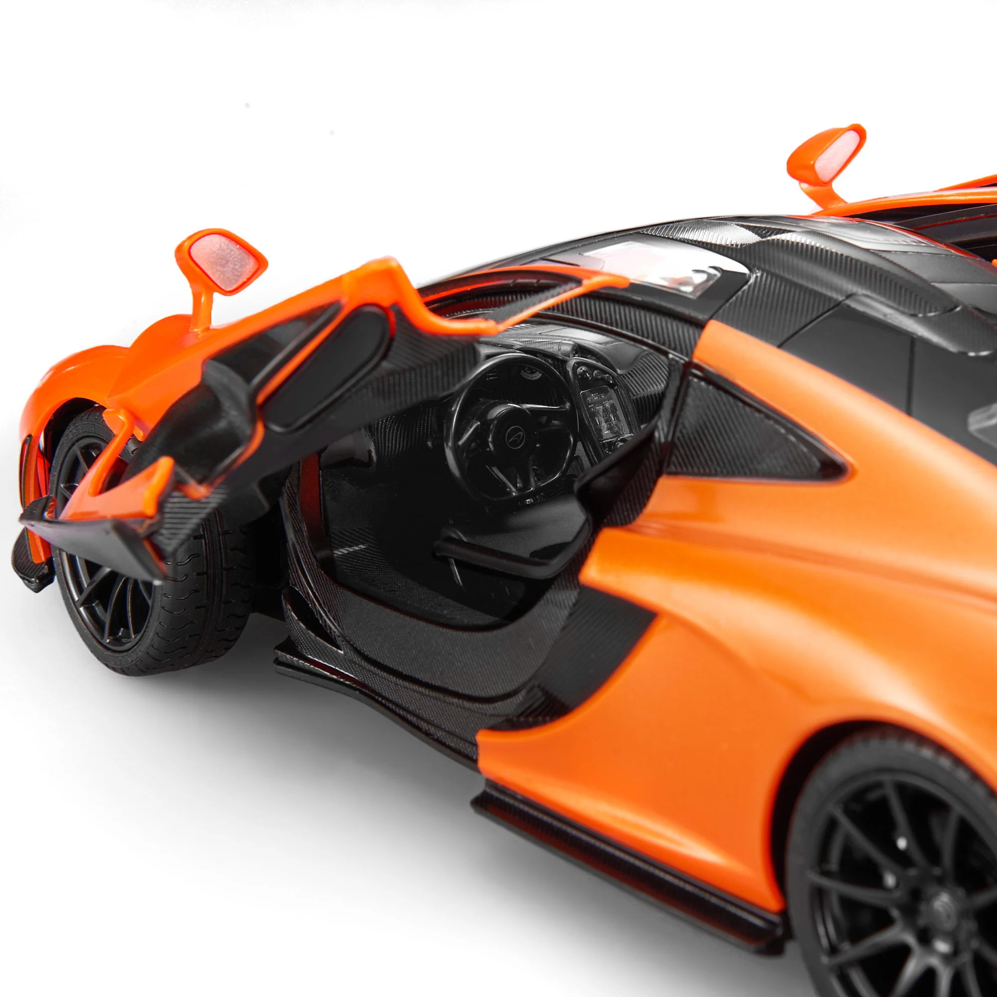 McLaren P1 RC Car 1/14 Scale Licensed Remote Control Toy Car with Automatic Open Doors and Working Lights by Rastar - Image 10