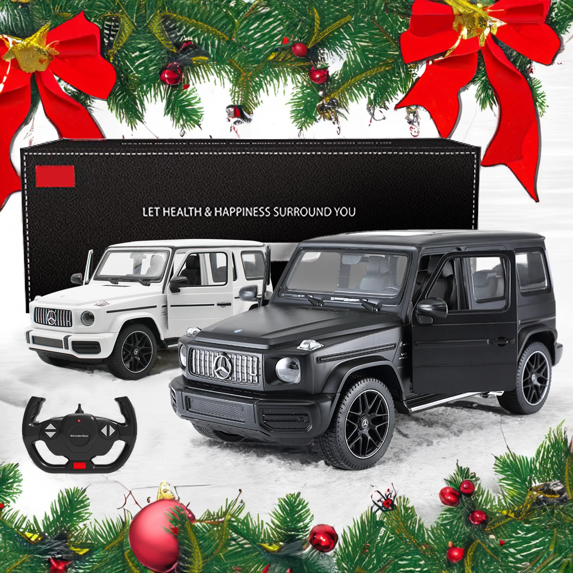 Mercedes-Benz AMG G63 RC Car 1/14 Scale Licensed Remote Control Toy Car with Open Doors and Working Lights by Rastar - Image 8