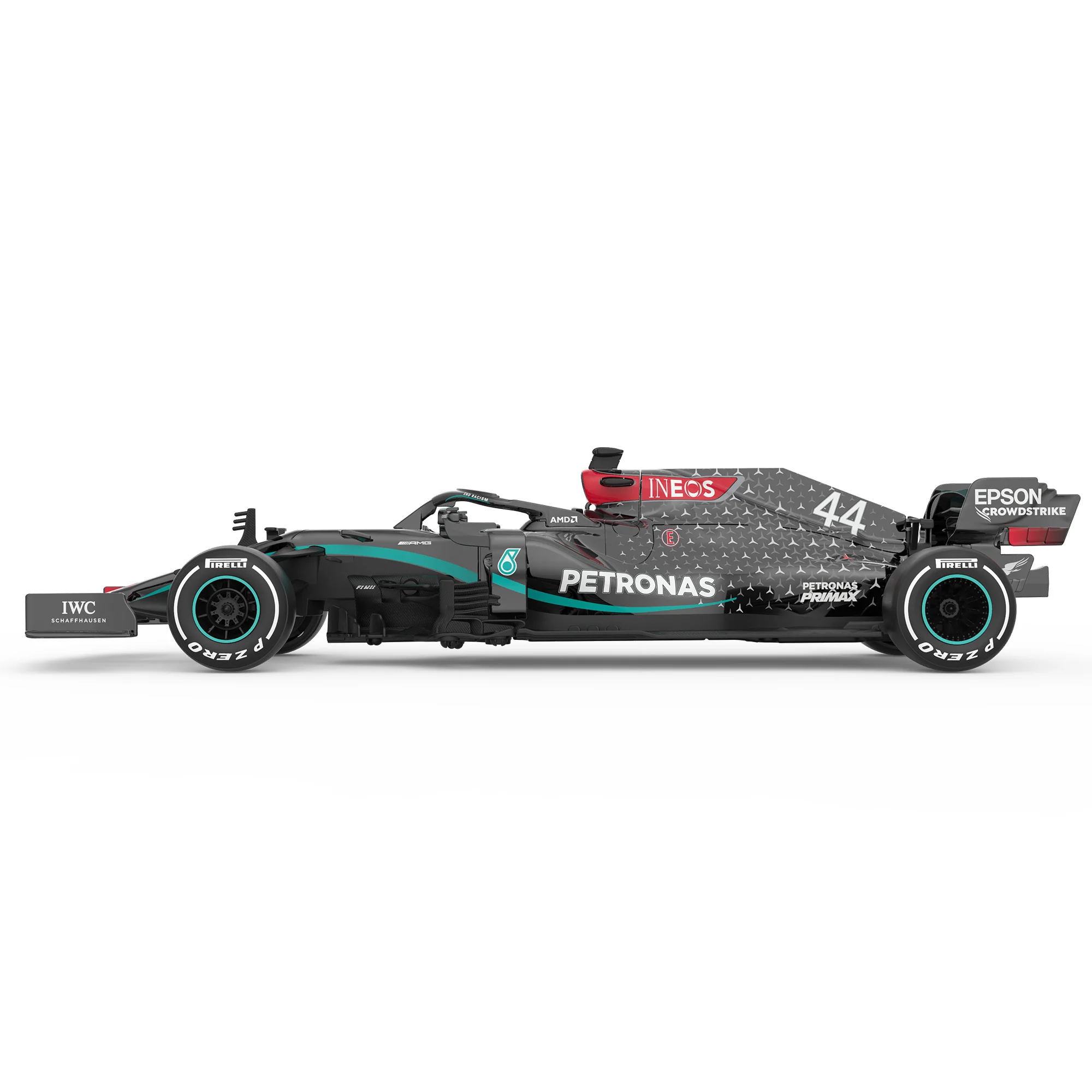 Mercedes-Benz F1 W11 EQ Performance 1/18 Scale Licensed Remote Control Toy Car, Official F1 Merchandise by Rastar - Image 11