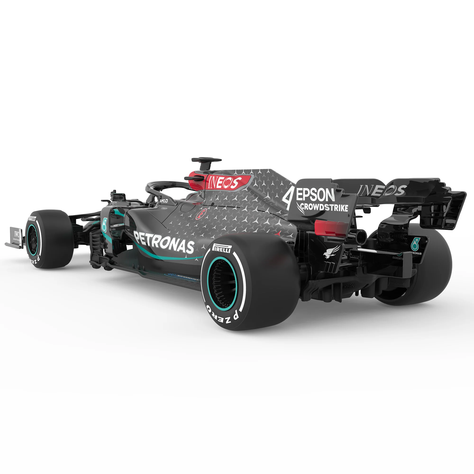 Mercedes-Benz F1 W11 EQ Performance 1/18 Scale Licensed Remote Control Toy Car, Official F1 Merchandise by Rastar - Image 12