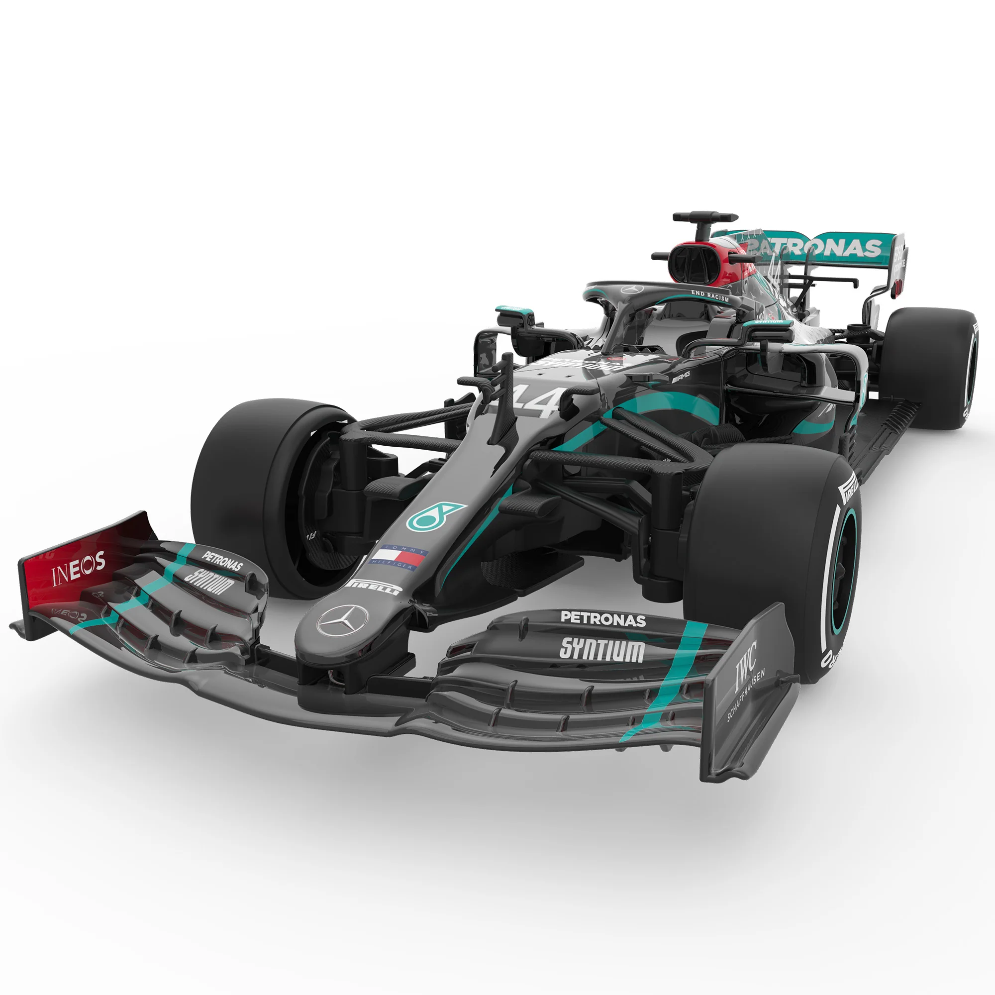 Mercedes-Benz F1 W11 EQ Performance 1/18 Scale Licensed Remote Control Toy Car, Official F1 Merchandise by Rastar - Image 9