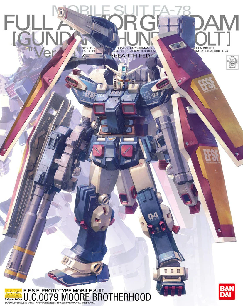 MG 1/100 FA-78 Full Armor Gundam (Thunderbolt) Ver.Ka