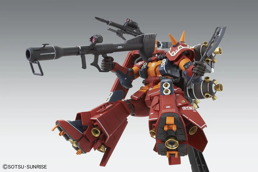 MG 1/100 MS-06R High Mobility Type ZAKU II "PSYCHO ZAKU" Ver.KA (Gundam Thunderbolt) - Image 3