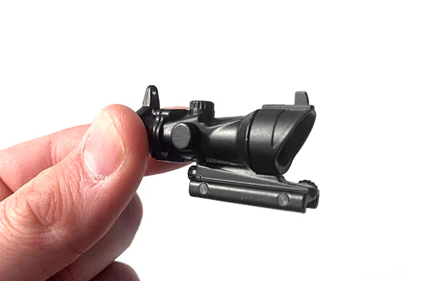 Miniature 1:3 Scale Model Mini 4x Scope Diecast Metal Building Kit Attachment