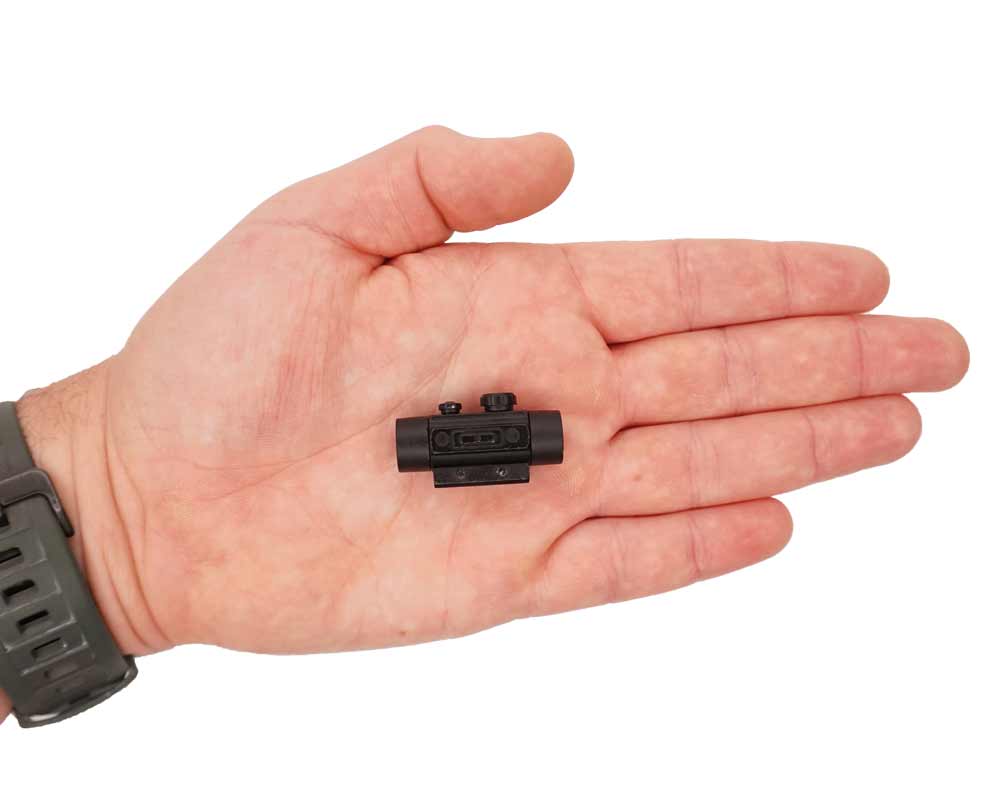 Miniature 1:3 Scale Model Mini Red Dot Scope Diecast Metal Building Kit Attachment - Image 2