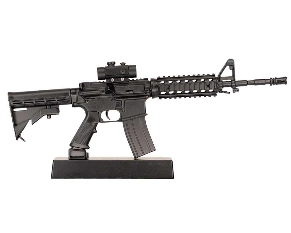 Miniature 1:3 Scale Model Mini Red Dot Scope Diecast Metal Building Kit Attachment - Image 6