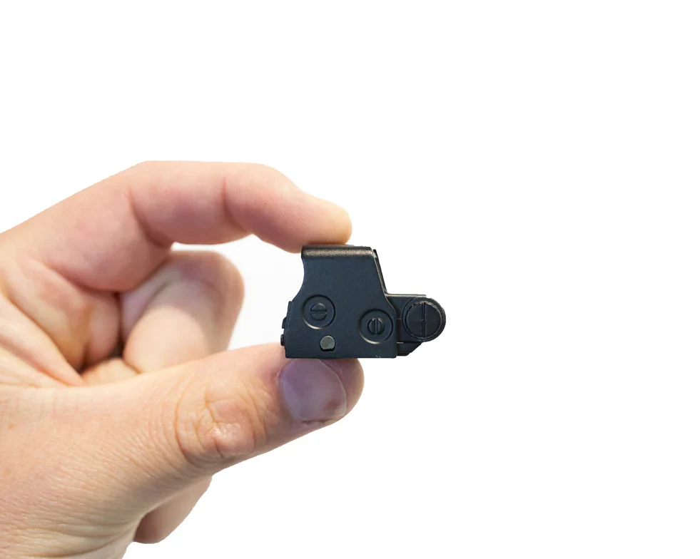 Miniature 1:3 Scale Model Mini Short Holographic Sight Diecast Metal Building Kit Attachment