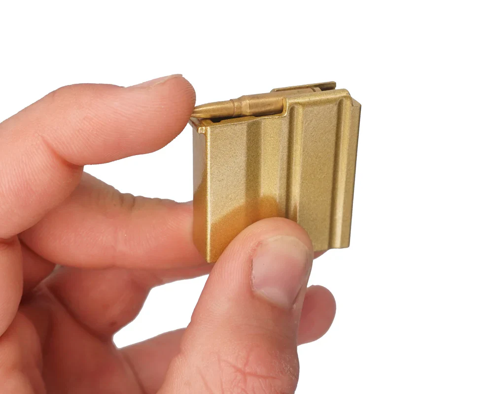 Miniature 1:3 Scale Model Mini .50cal BARRETT Modal 82A1 Diecast Metal Building Kit - Gold - Image 5
