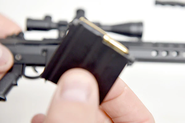 Miniature 1:3 Scale Model Mini .50cal BARRETT Modal 82A1 Diecast Metal Building Kit - Black - Image 4