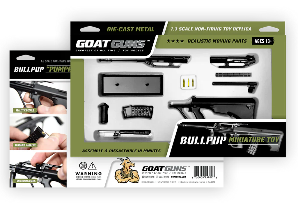 Miniature 1:3 Scale Model Mini Bullpup Diecast Metal Building Kit - Image 8